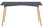 Mesa Comedor Fija Nordika 140x80 cm Gris / Haya - imagen 2