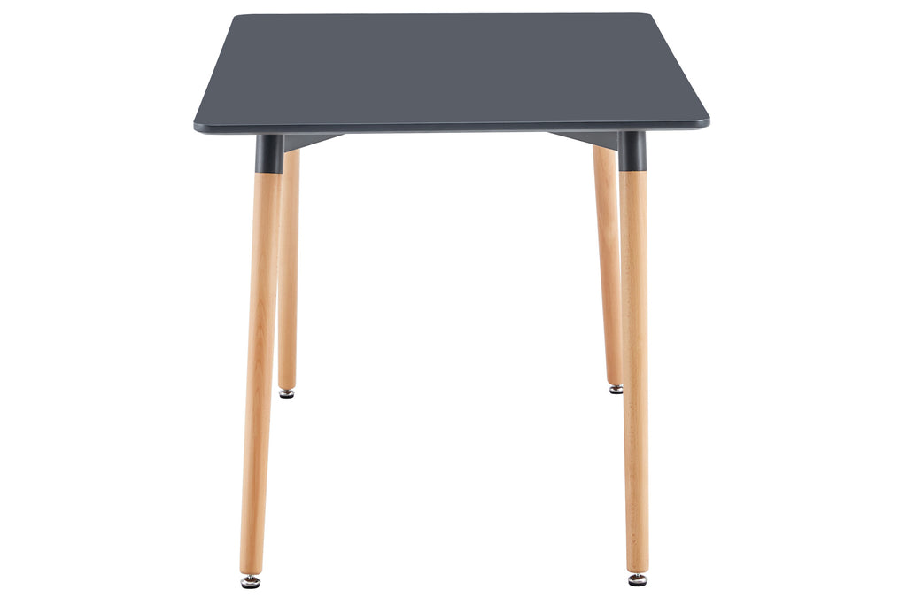 Mesa Comedor Fija Nordika 140x80 cm Gris / Haya - imagen 3