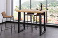 Mesa Alta Loft 120x70 cm Roble