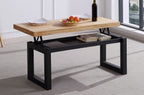 Mesa Centro Elevable Loft 120x60 cm Roble