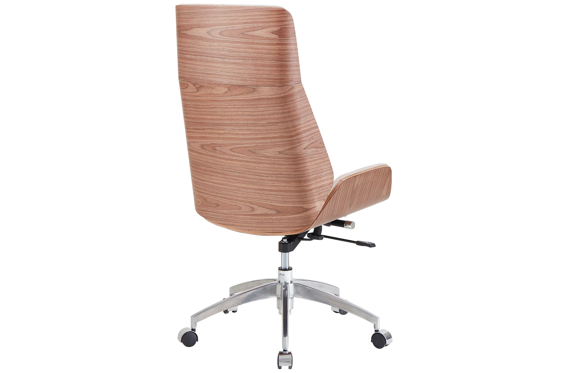 Sillón Giratorio Ulrich Símil Piel Blanco Crema