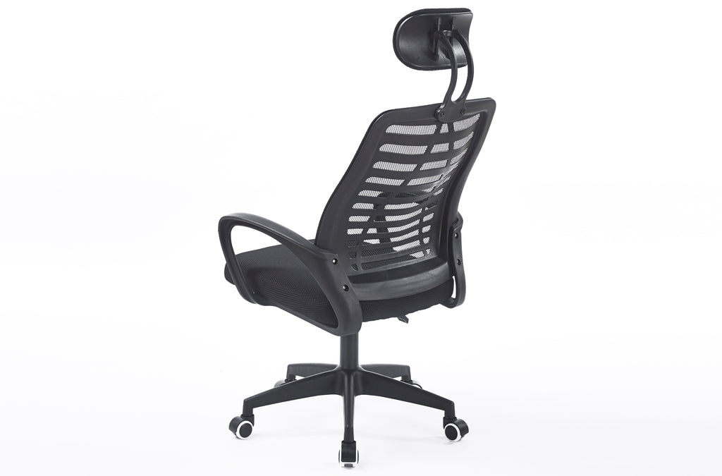 Sillón Giratorio con Reposacabezas Kneck Red Transpirable - imagen 2