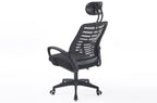 Sillón Giratorio con Reposacabezas Kneck Red Transpirable - imagen 2