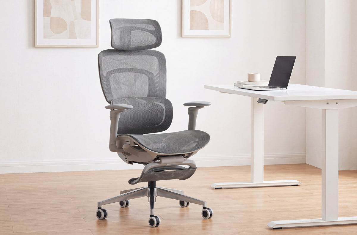 Sillón Ergonómico con Masaje Dynamic Gris - Gris