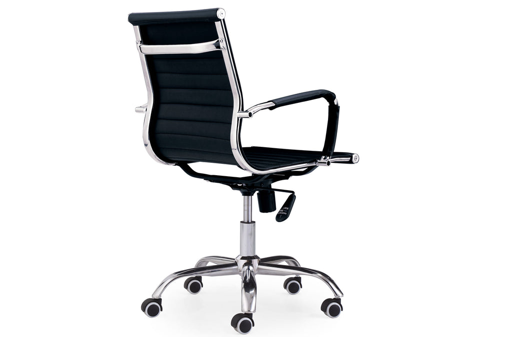 Sillón Giratorio Lucy Símil Piel - imagen 3