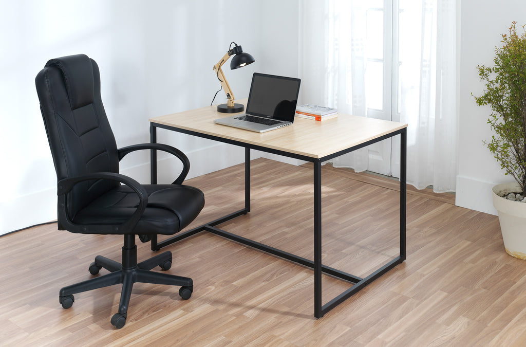 Silla de Despacho Modelo Lawyer Negro - imagen 2