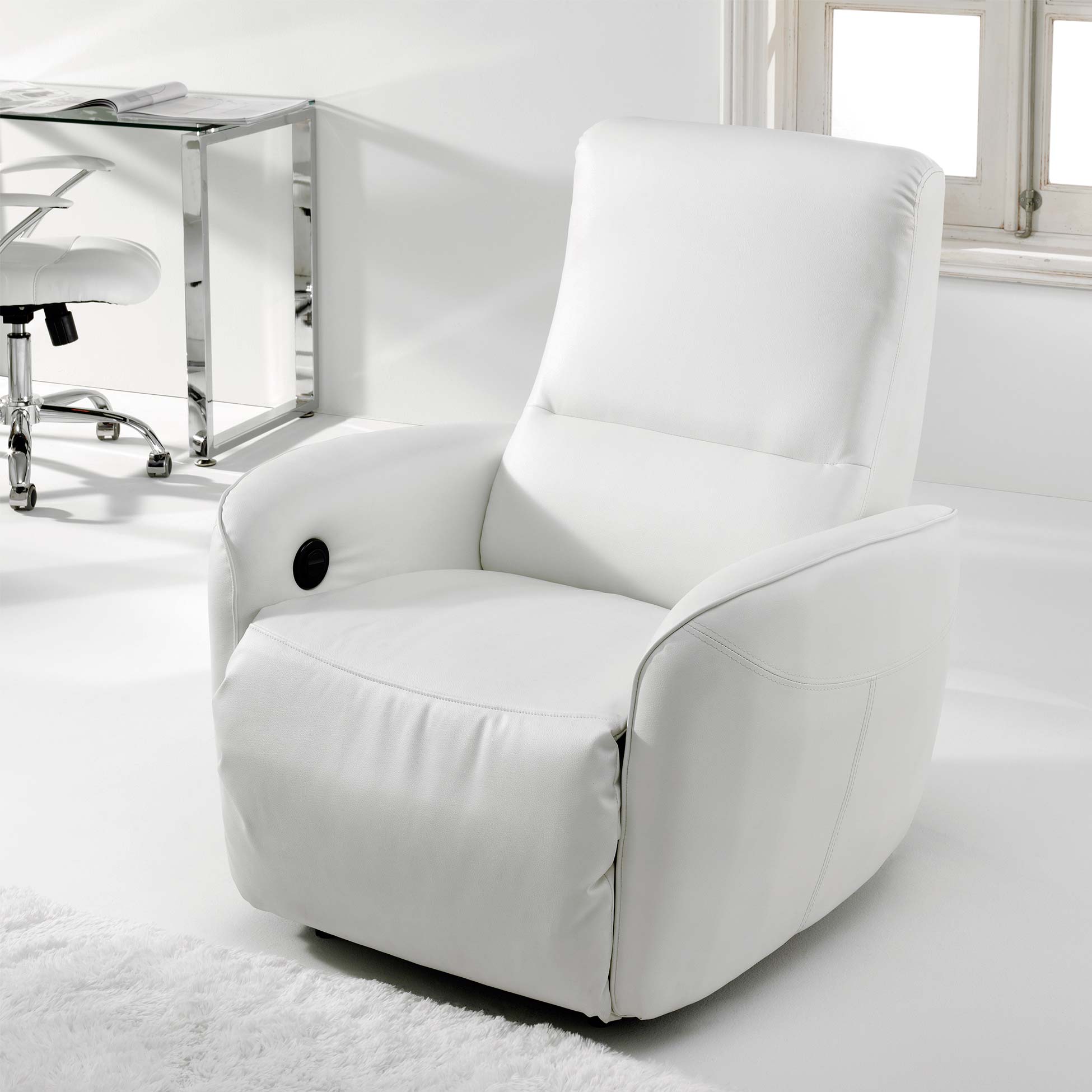 Sillón Relax Modelo Cuore Blanco - imagen 2