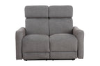 Sofá Relax 2 Plazas con 2 Relax Manuales Pilot Tejido Leo - Beige