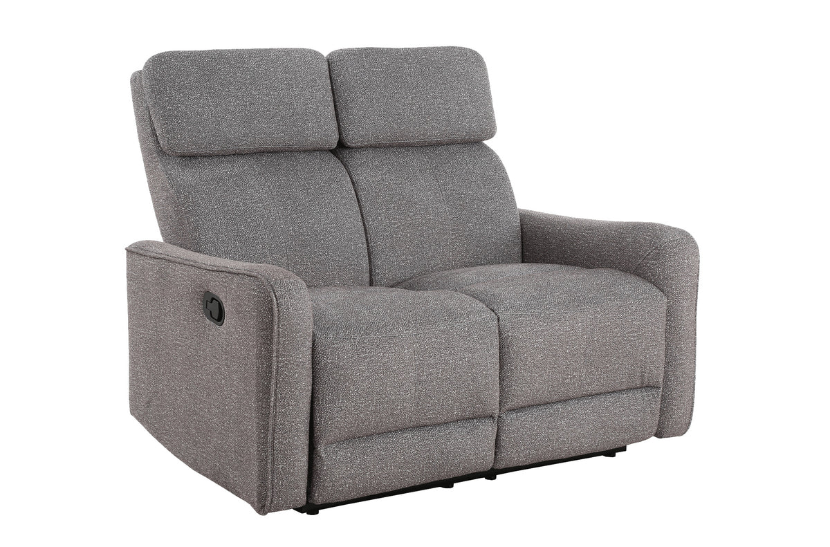Sofá Relax 2 Plazas con 2 Relax Manuales Pilot Tejido Leo - Beige