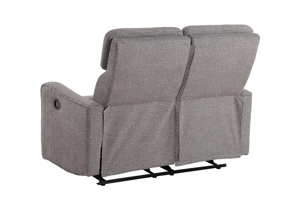 Sofá Relax 2 Plazas con 2 Relax Manuales Pilot Tejido Leo - Beige