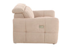 Sillón Relax Eléctrico Gustaf Tejido Leo - Beige