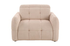 Sillón Relax Eléctrico Gustaf Tejido Leo - Beige