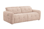 Sofá 3 Plazas 2 Relax Gustaf Tejido - Beige