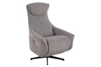 Sillón Relax Eléctrico Zero Gravity Tejido Leo - Gris