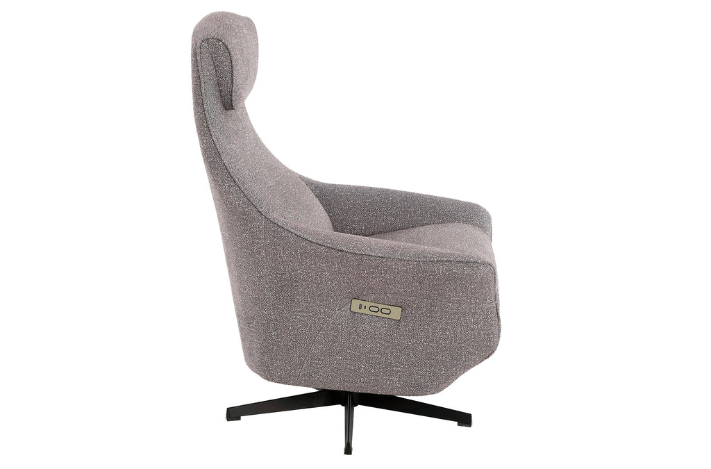 Sillón Relax Eléctrico Zero Gravity Tejido Leo - Gris