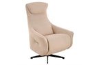 Sillón Relax Eléctrico Zero Gravity Tejido Leo - Beige