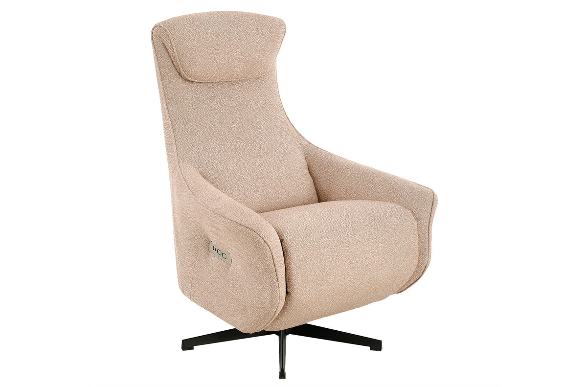 Sillón Relax Eléctrico Zero Gravity Tejido Leo - Beige