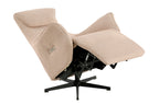 Sillón Relax Eléctrico Zero Gravity Tejido Leo - Beige