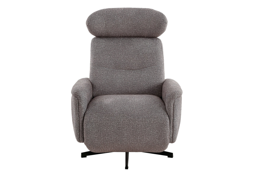 Sillón Relax Eléctrico Valter Tejido Gris - Gris
