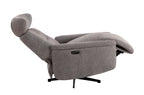 Sillón Relax Eléctrico Valter Tejido Gris - Gris