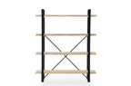 Estantería Alta Plank Roble / Negro - imagen 2