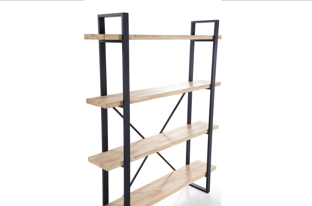 Estantería Alta Plank Roble / Negro - imagen 4