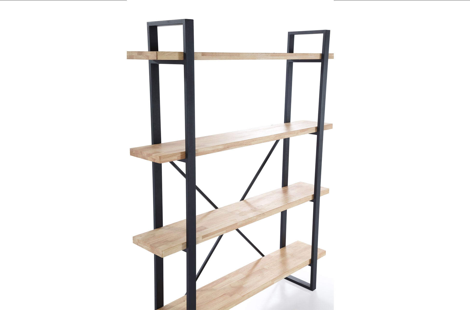 Estantería Alta Plank Roble / Negro - imagen 4