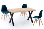 Mesa Comedor Fija X-Loft 140x80 cm Roble - imagen 3
