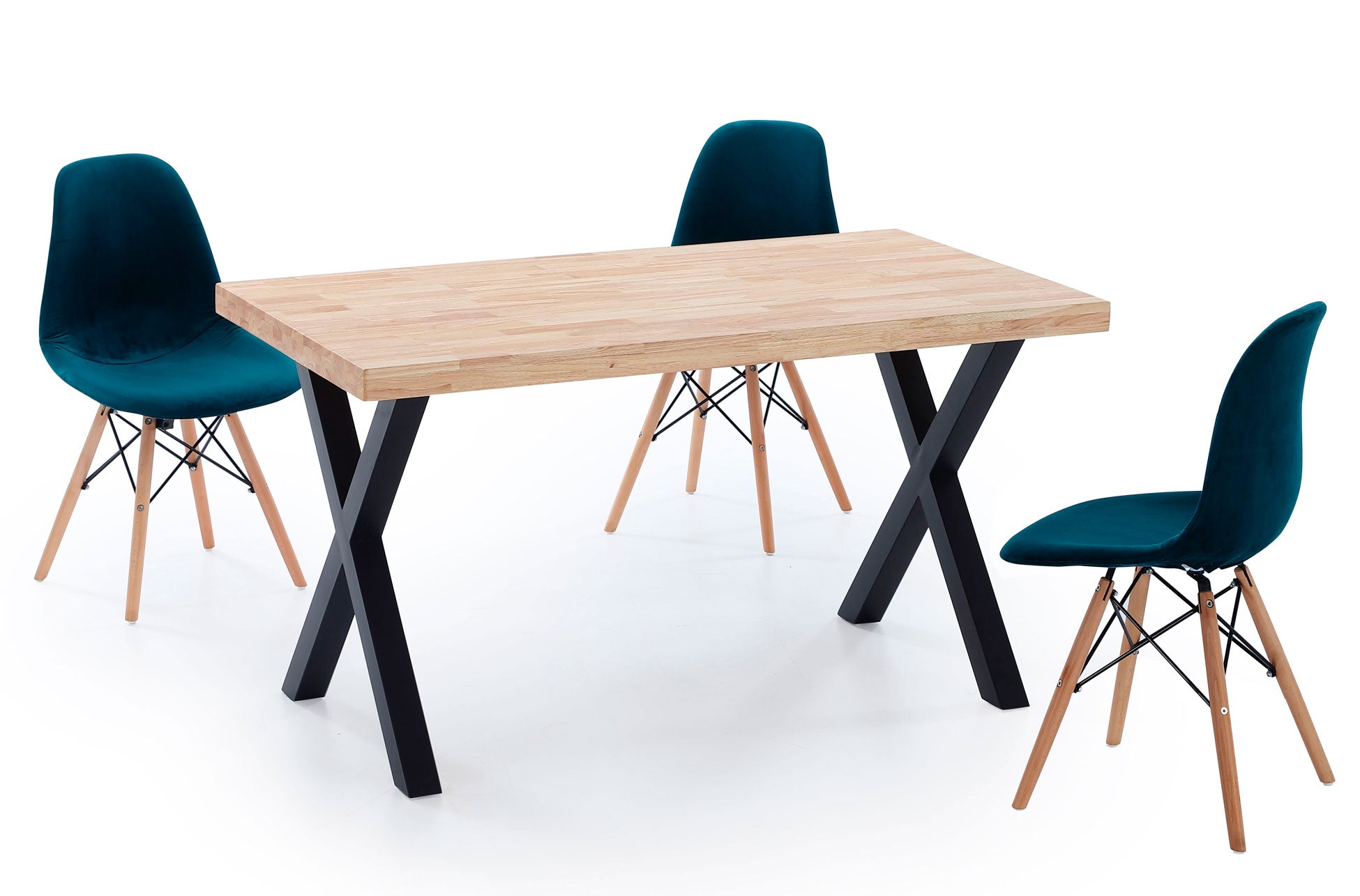 Mesa Comedor Fija X-Loft 140x80 cm Roble - imagen 3