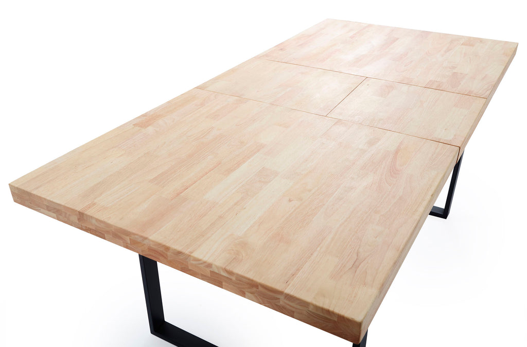 Mesa Comedor Extensible Natural 140 - 180x80 cm Roble / Nordish