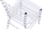 Silla Comedor Policarbonato Transparente Tiffany - imagen 3