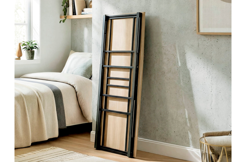 Mesa Estudio Plegable 120x50 cm Oak / Negro - imagen 5