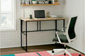 Mesa Estudio Plegable 120x50 cm Oak / Negro - imagen 6