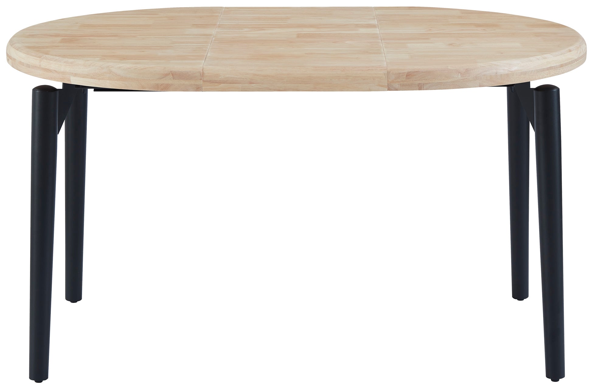 Mesa Comedor Redonda Extensible 100 - 140 - 180 cm Moon Nordish / Negro - imagen 4