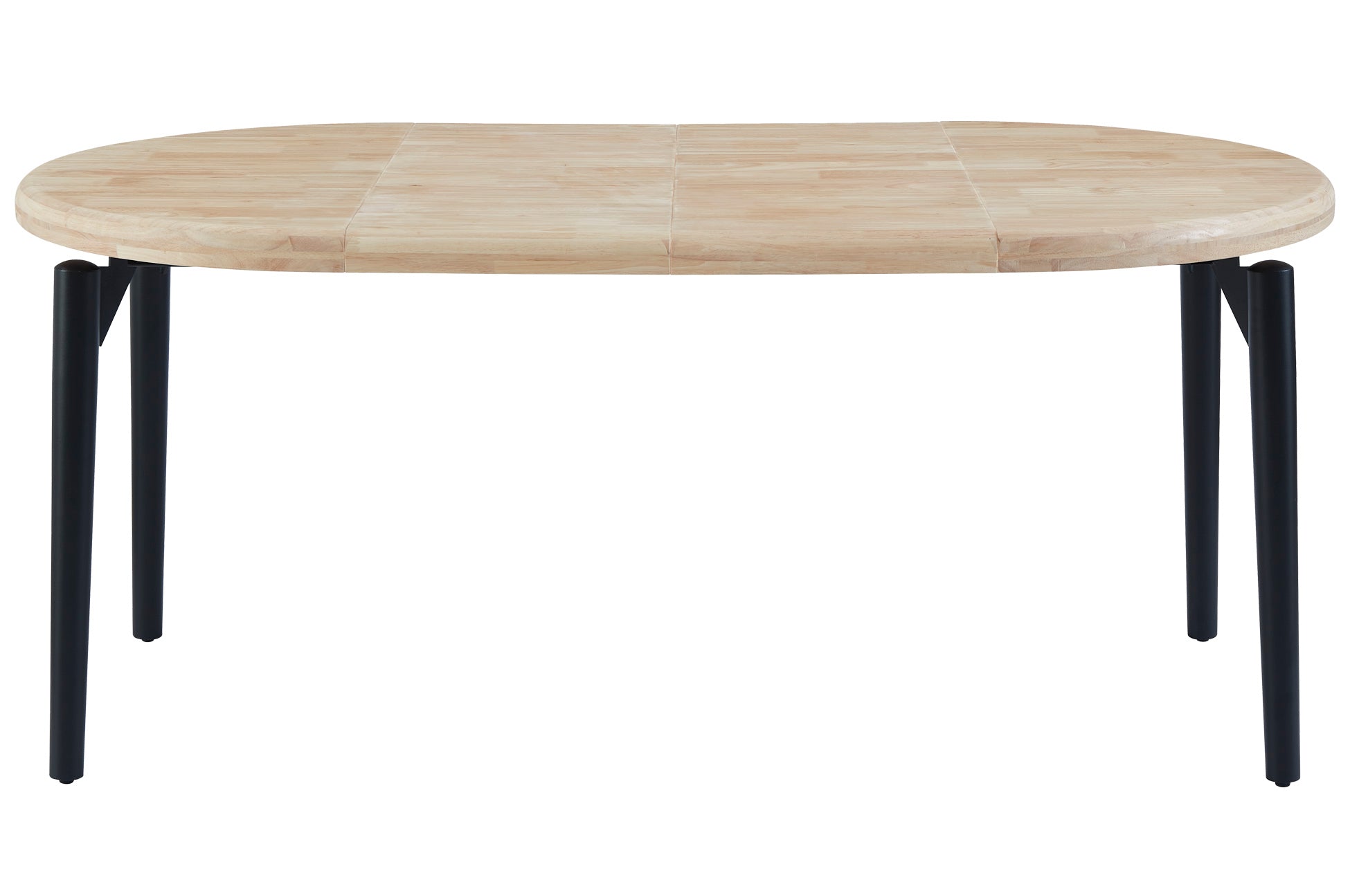 Mesa Comedor Redonda Extensible 100 - 140 - 180 cm Moon Nordish / Negro - imagen 6