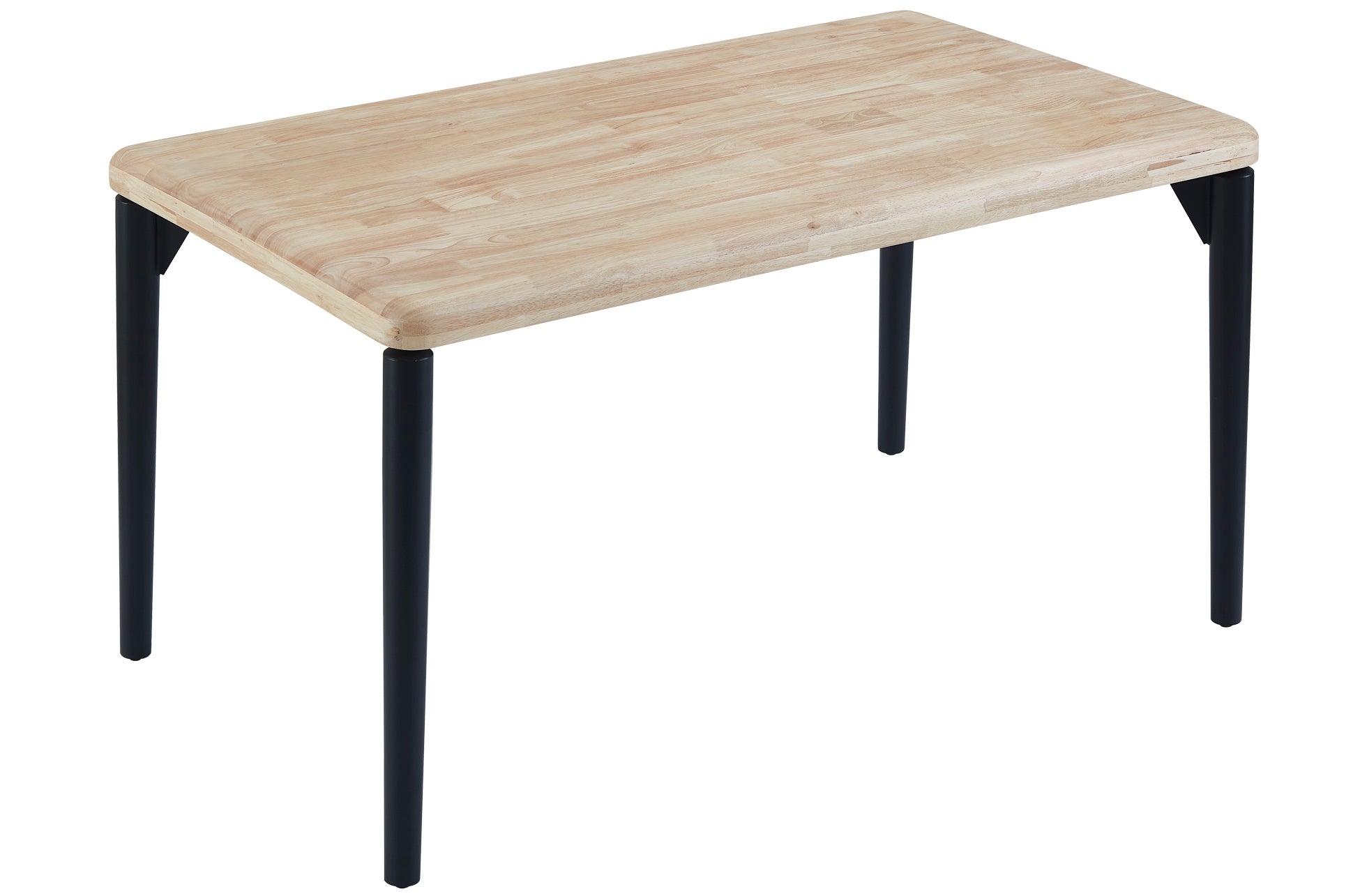 Mesa Comedor Fija Moon 140x80 cm Nordish / Negro
