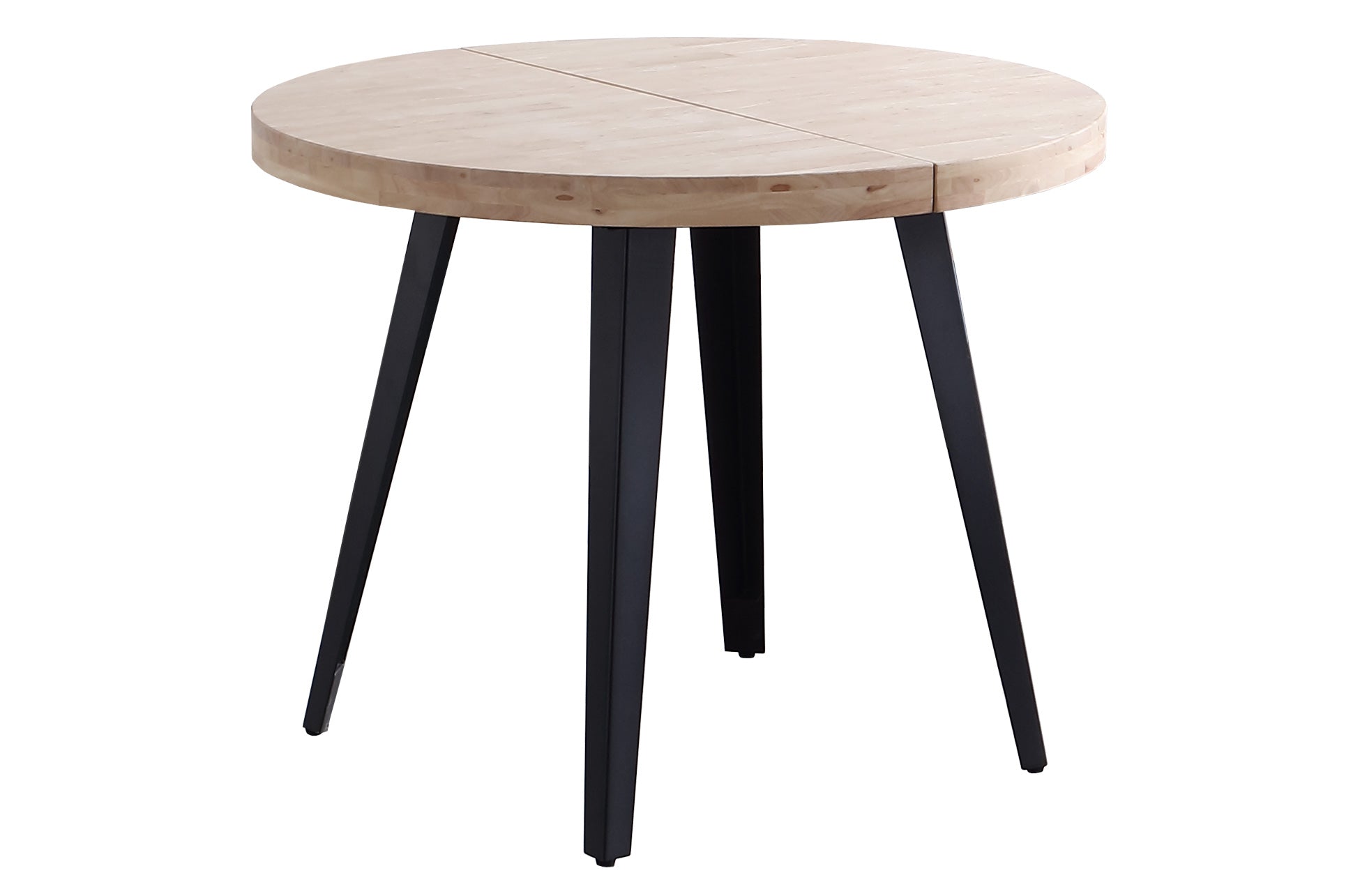 Mesa Comedor Redonda Extensible Berg 100 - 140 - 180 cm Roble