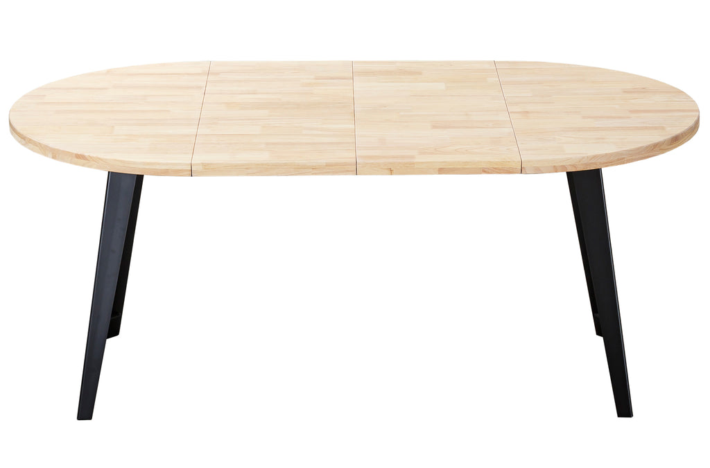 Mesa Comedor Redonda Extensible Berg-E 100-140-180 cm Roble Nordish