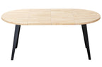 Mesa Comedor Redonda Extensible Berg-E 100-140-180 cm Roble Nordish