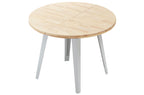 Mesa Comedor Redonda Extensible Berg-E 100-140-180 cm Roble Nordish