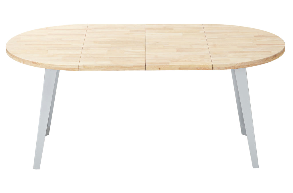 Mesa Comedor Redonda Extensible Berg-E 100-140-180 cm Roble Nordish