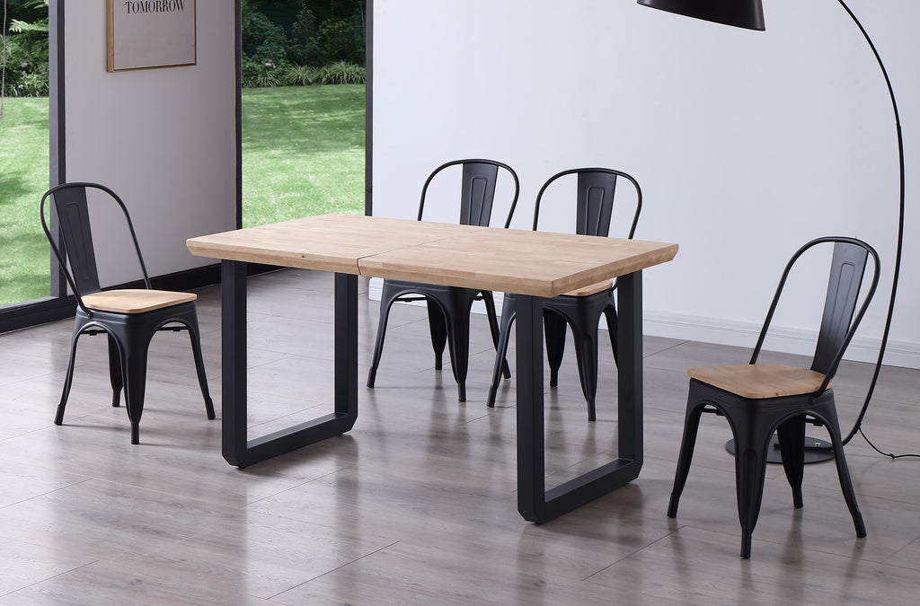 Mesa Comedor Extensible Roma 140 - 180 - 220x80 cm Roble - imagen 2