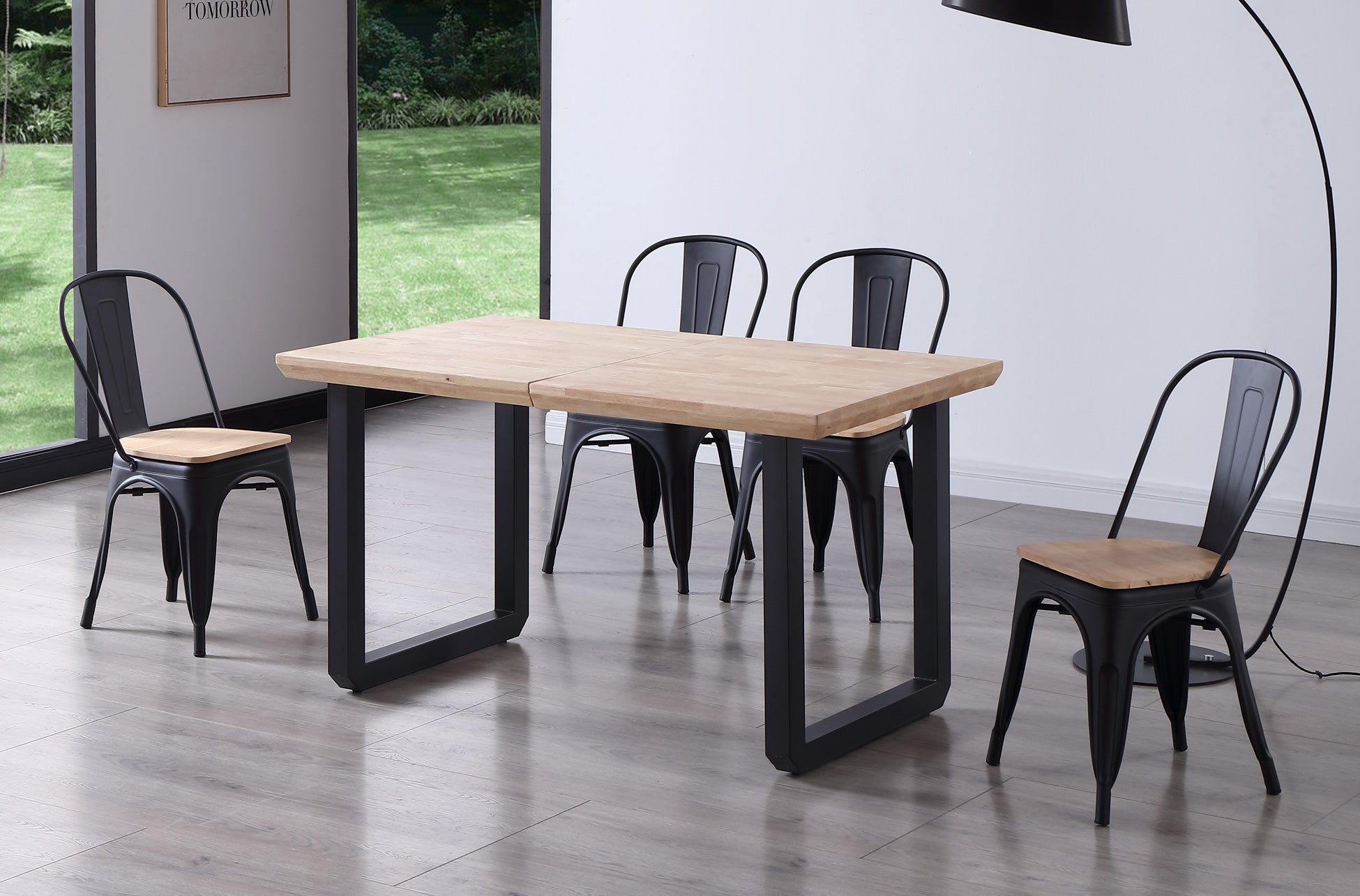 Mesa Comedor Extensible Roma 140 - 180 - 220x80 cm Roble - imagen 2