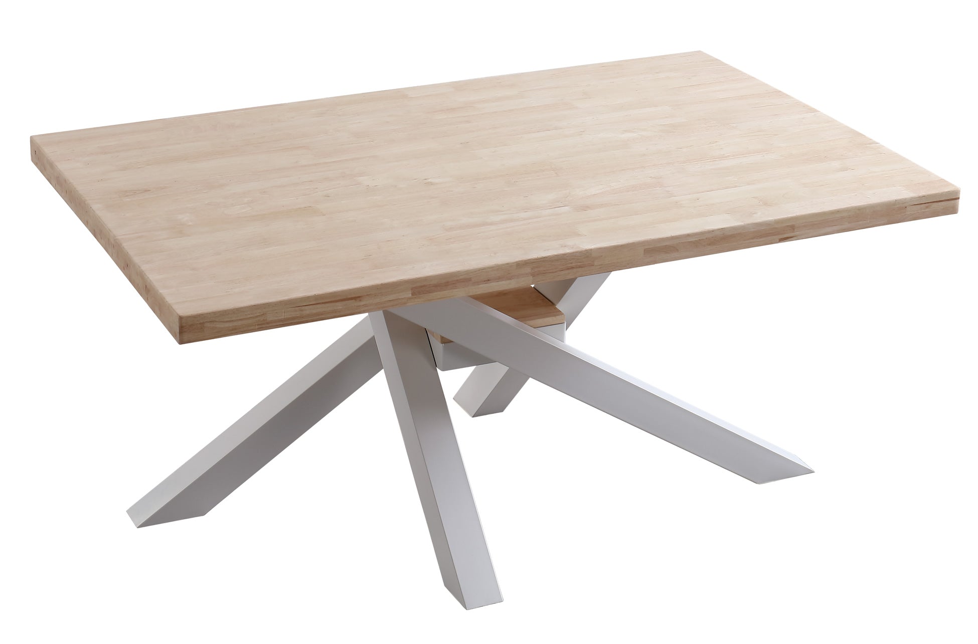Mesa Comedor Fija Xena Roble Tapa con Forma