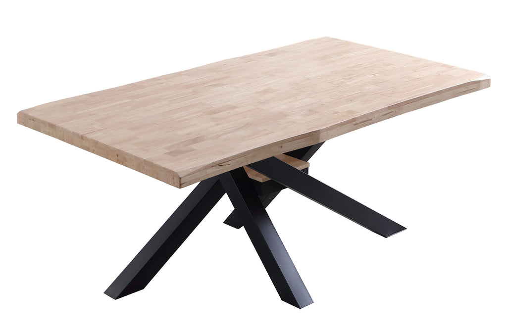 Mesa Comedor Fija Xena 180x100 cm Roble Tapa con Forma