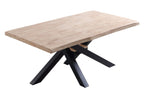 Mesa Comedor Fija Xena 180x100 cm Roble Tapa con Forma