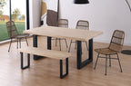 Mesa Comedor Fija Loft Roble