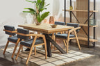 Mesa Comedor Extensible Xena 140 - 180 - 220x90 cm Roble - imagen 5