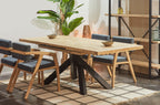 Mesa Comedor Extensible Xena 140 - 180 - 220x90 cm Roble - imagen 6