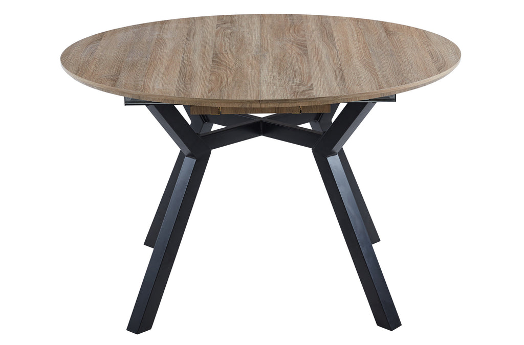 Mesa Comedor Redonda Extensible Delta 120 - 160 cm Oak - imagen 2